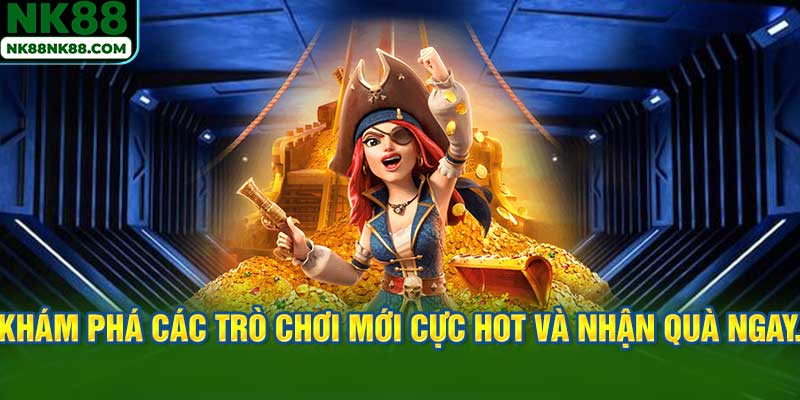 Khám phá các trò chơi mới cực hot và nhận quà ngay.